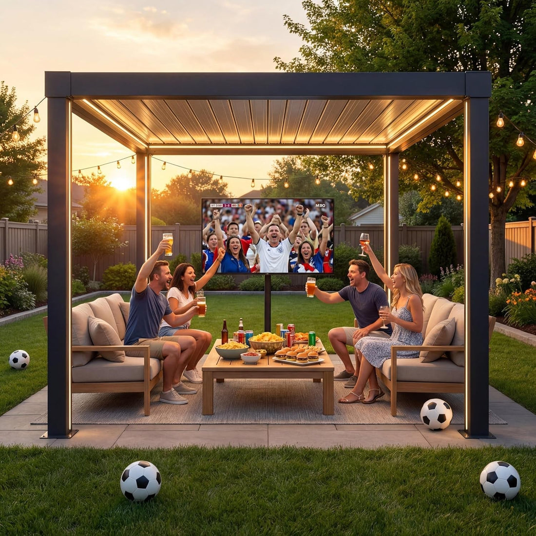 Manual vs Electric Louvred Pergola: Which Roof Control Is Right for Your UK Garden?