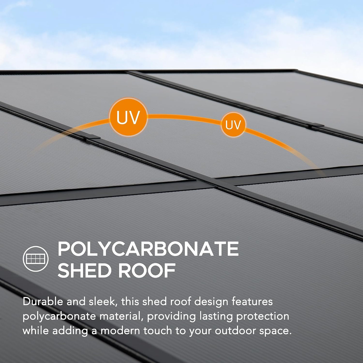 3X3.6M Wall Mounted Gazebo with Curtains & Netting, Thicker 8Cm Posts, Metal Frame, Waterproof Polycarbonate Roof, Lean to Shelter Pergola, Outdoor for Garden Patio Porch