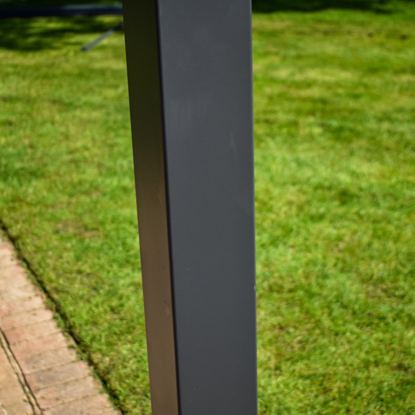 BPS Grand Full Aluminium Pergola – 100% Powder Coated | Weatherproof | 120Mm Posts | Double Louvres | Integrated Drainage | Easy Assembly (3 X 3)