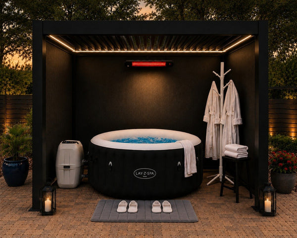 Hot Tub Privacy Spa Bundle – Essentials (3×3m)