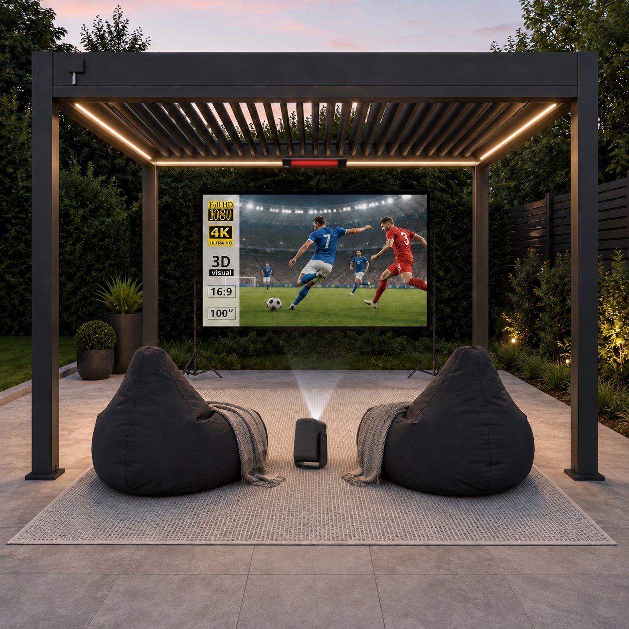 Outdoor Cinema Bundle – Essentials (3×3m)