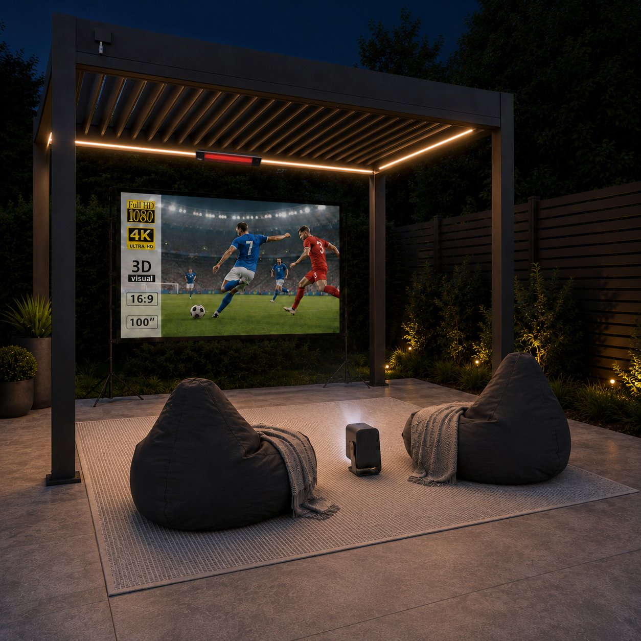 Outdoor Cinema Bundle – Essentials (3×3m)