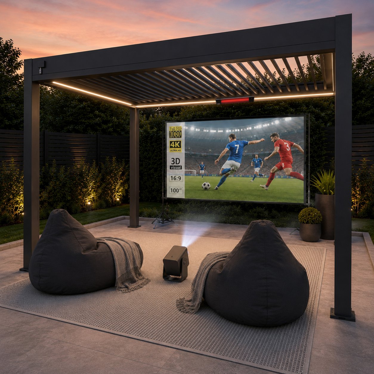 Outdoor Cinema Bundle – Essentials (3×3m)