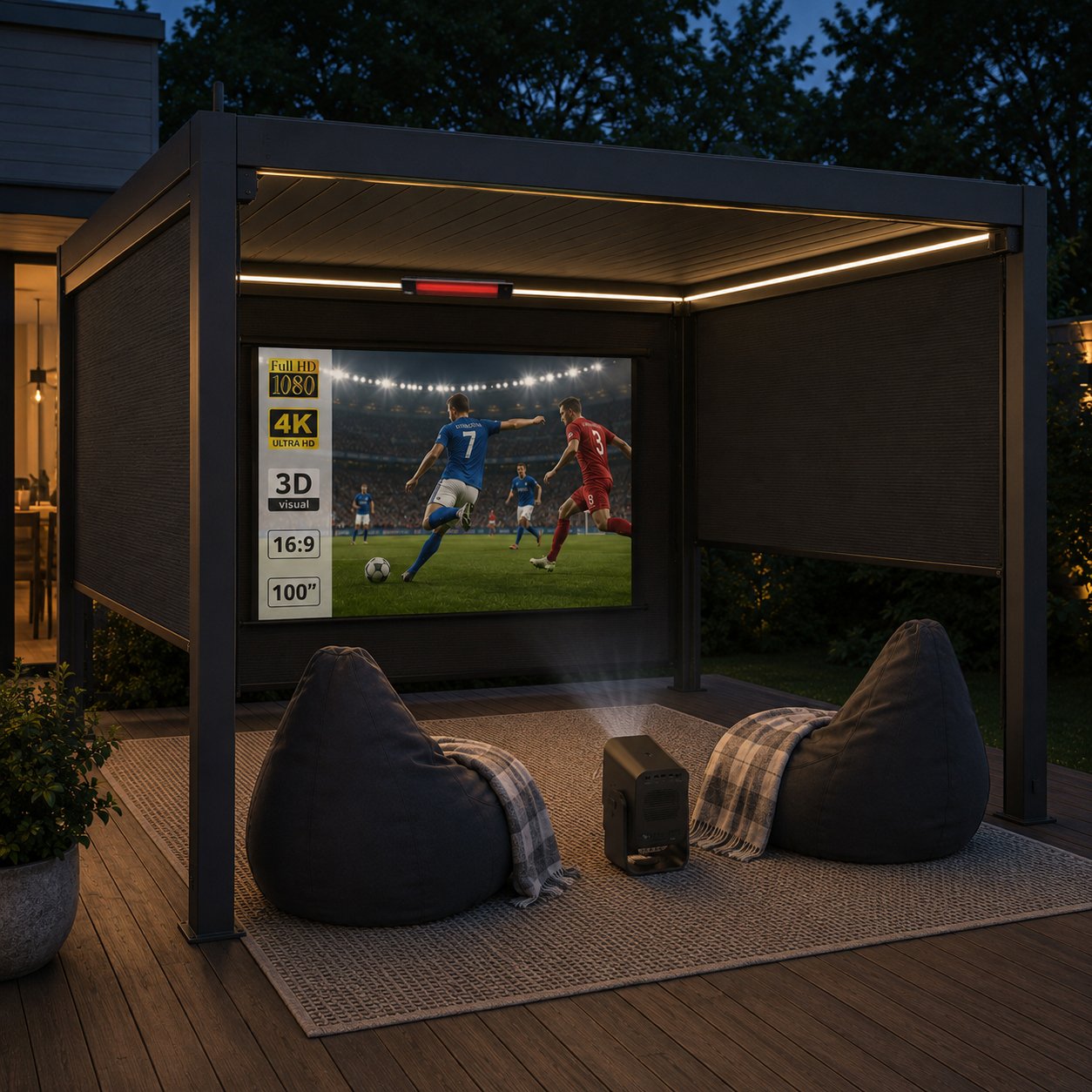 Outdoor Cinema Bundle – Essentials (3×3m)