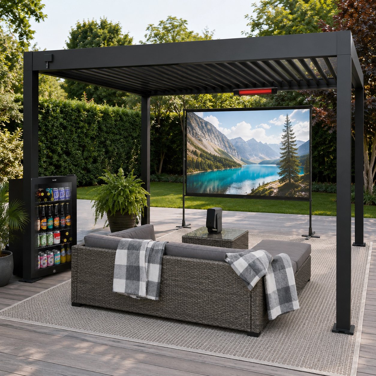 Outdoor Cinema Bundle – Lifestyle (4×3m)