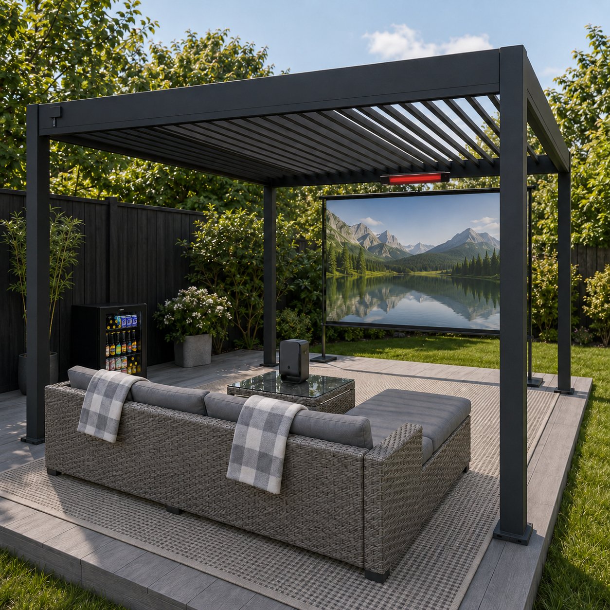 Outdoor Cinema Bundle – Lifestyle (4×3m)