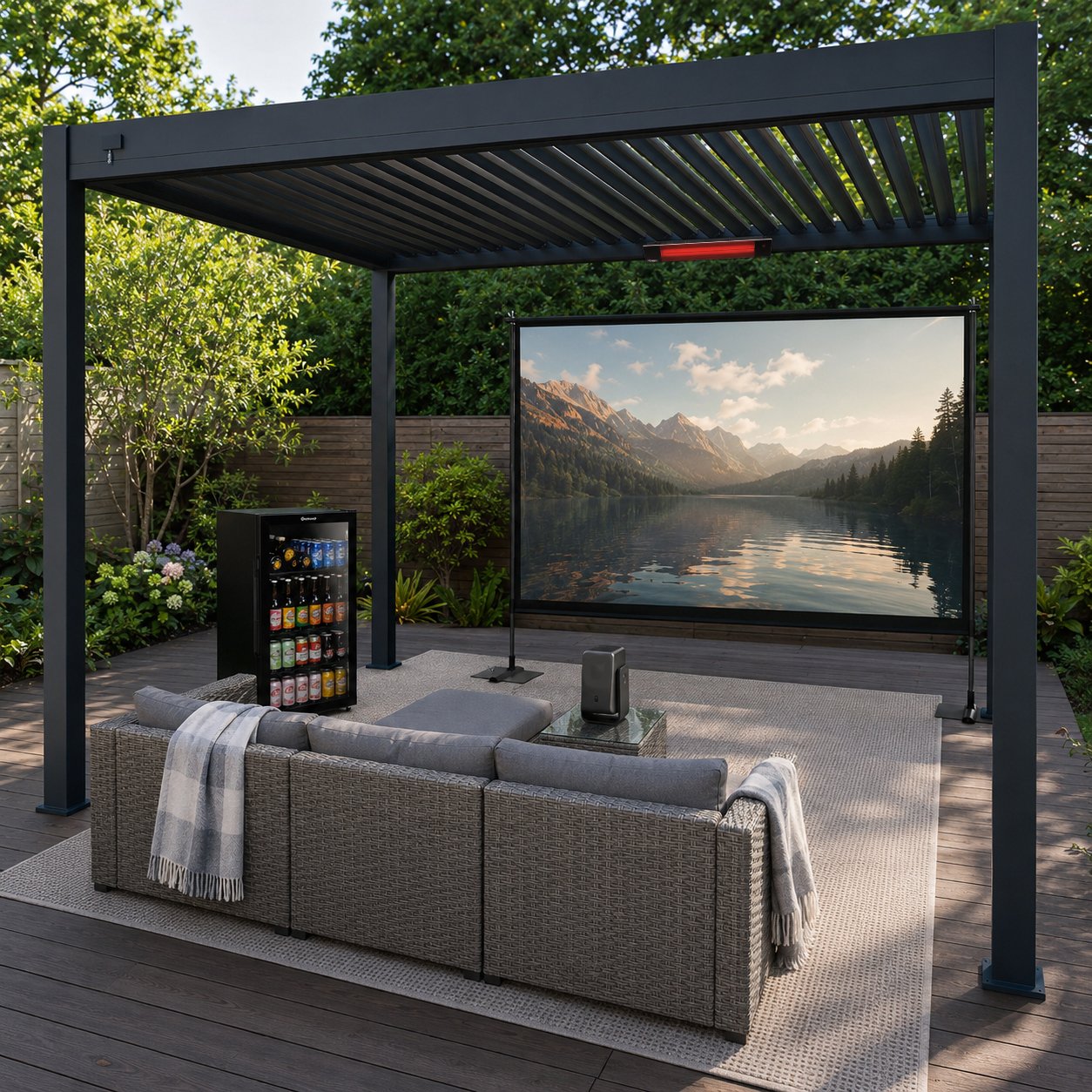 Outdoor Cinema Bundle – Lifestyle (4×3m)