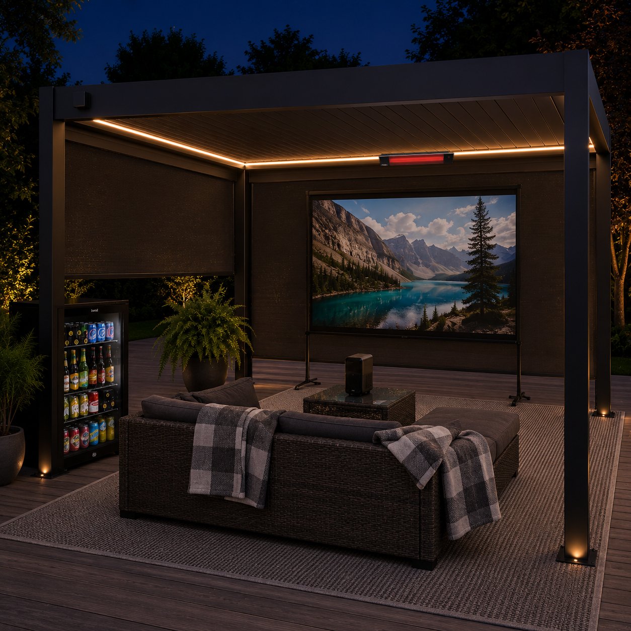 Outdoor Cinema Bundle – Lifestyle (4×3m)