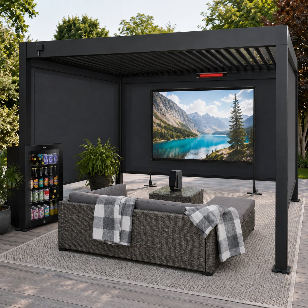 Outdoor Cinema Bundle – Lifestyle (4×3m)