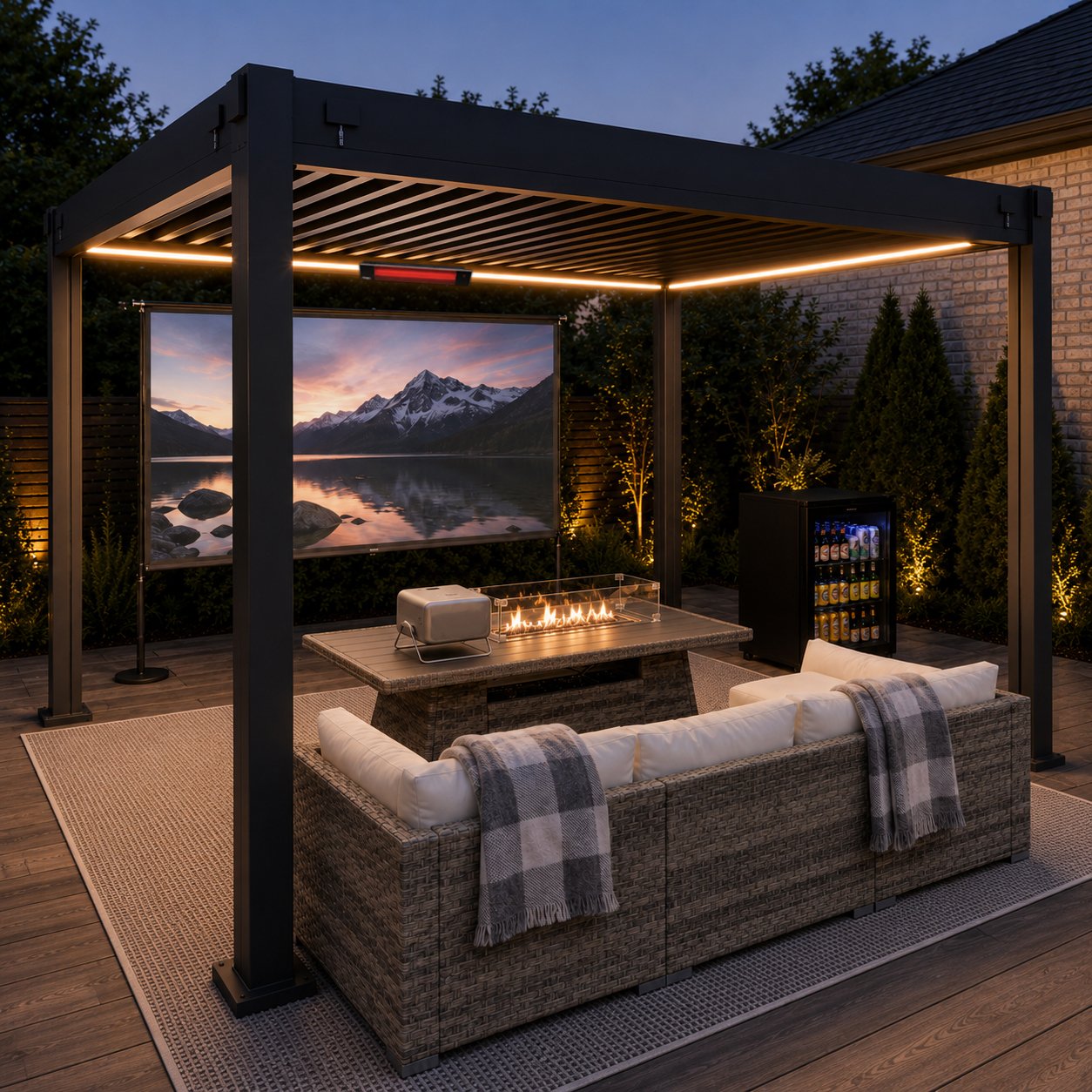 Outdoor Cinema Bundle – Signature (4×3m)