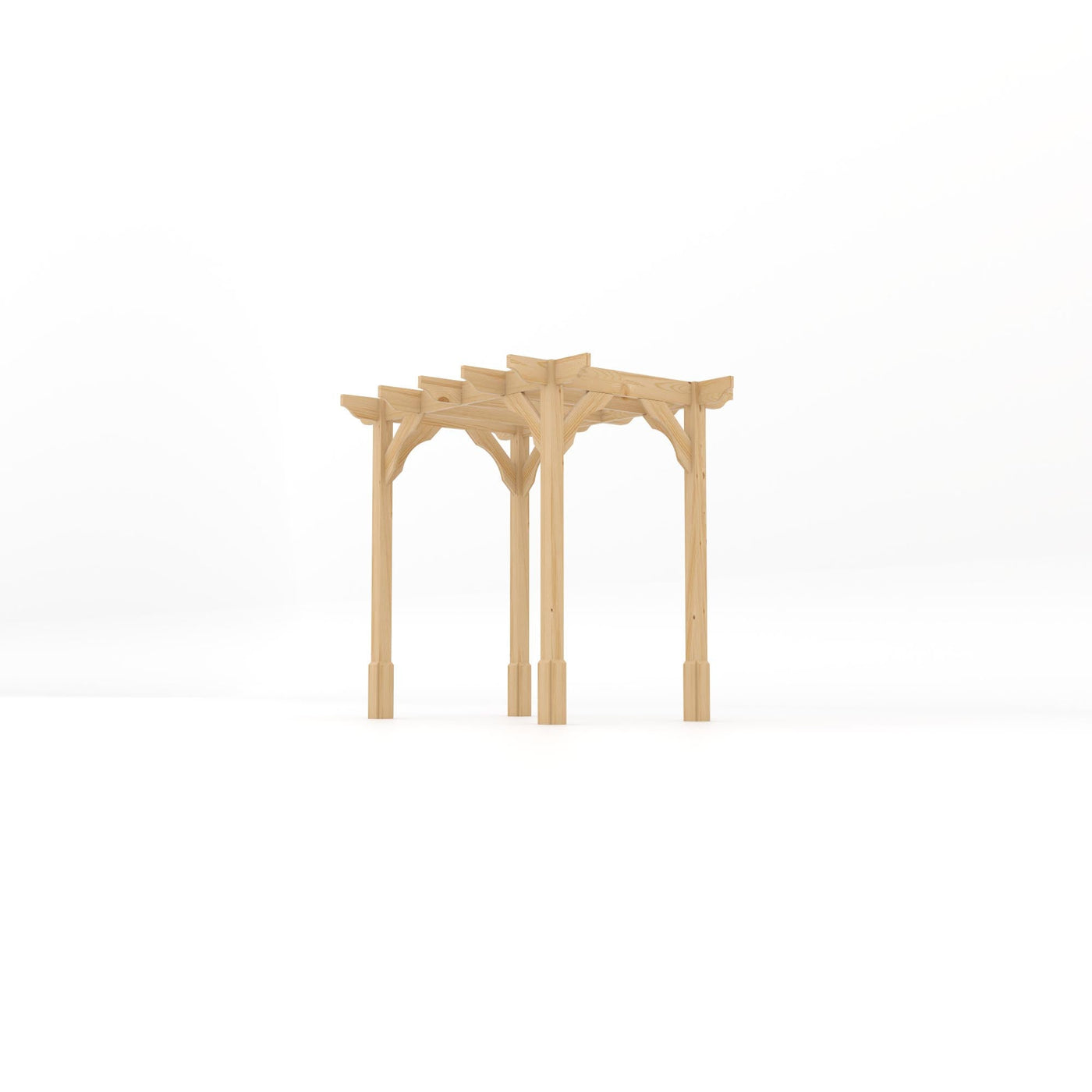 Freestanding Premium Pergola - Light Green - 1.8m Width x 2.4m Length - image 2