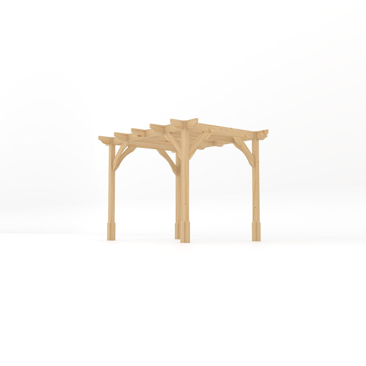 Freestanding Premium Pergola - Light Green - 2.4m Width x 3m Length - image 2