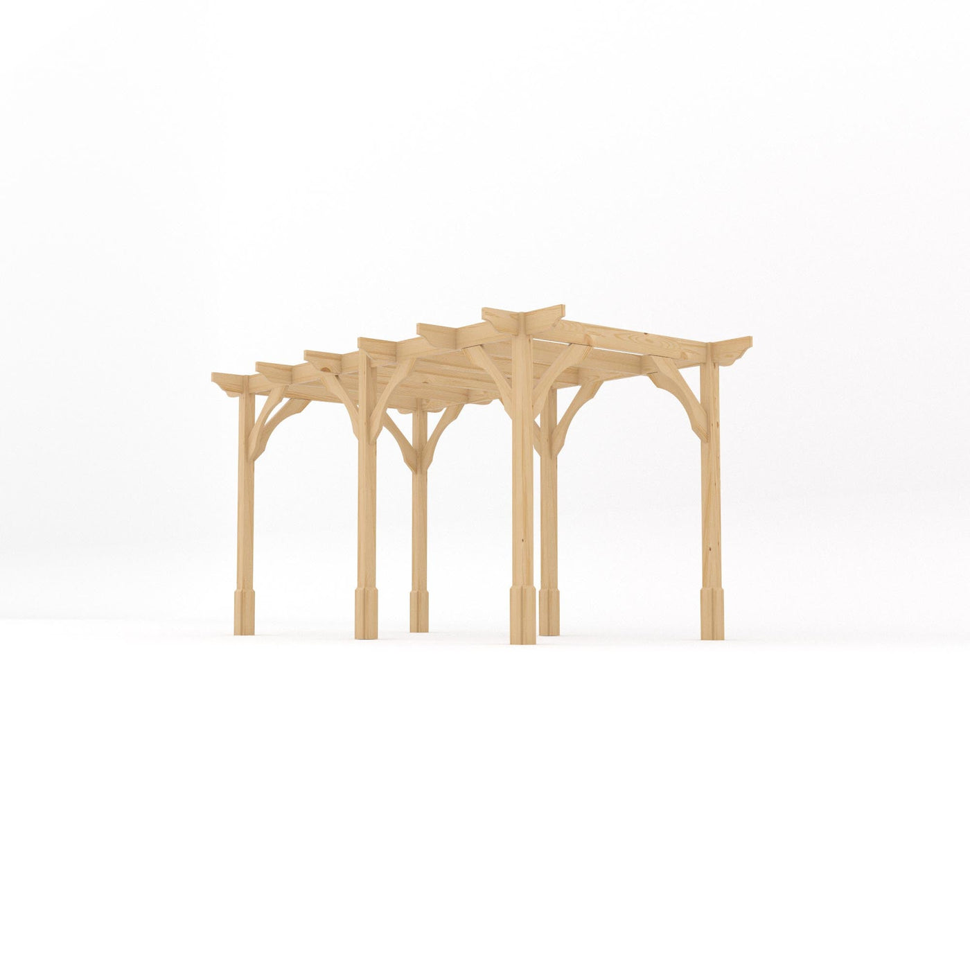 Freestanding Premium Pergola - Light Green - 1.8m Width x 4.2m Length - image 2