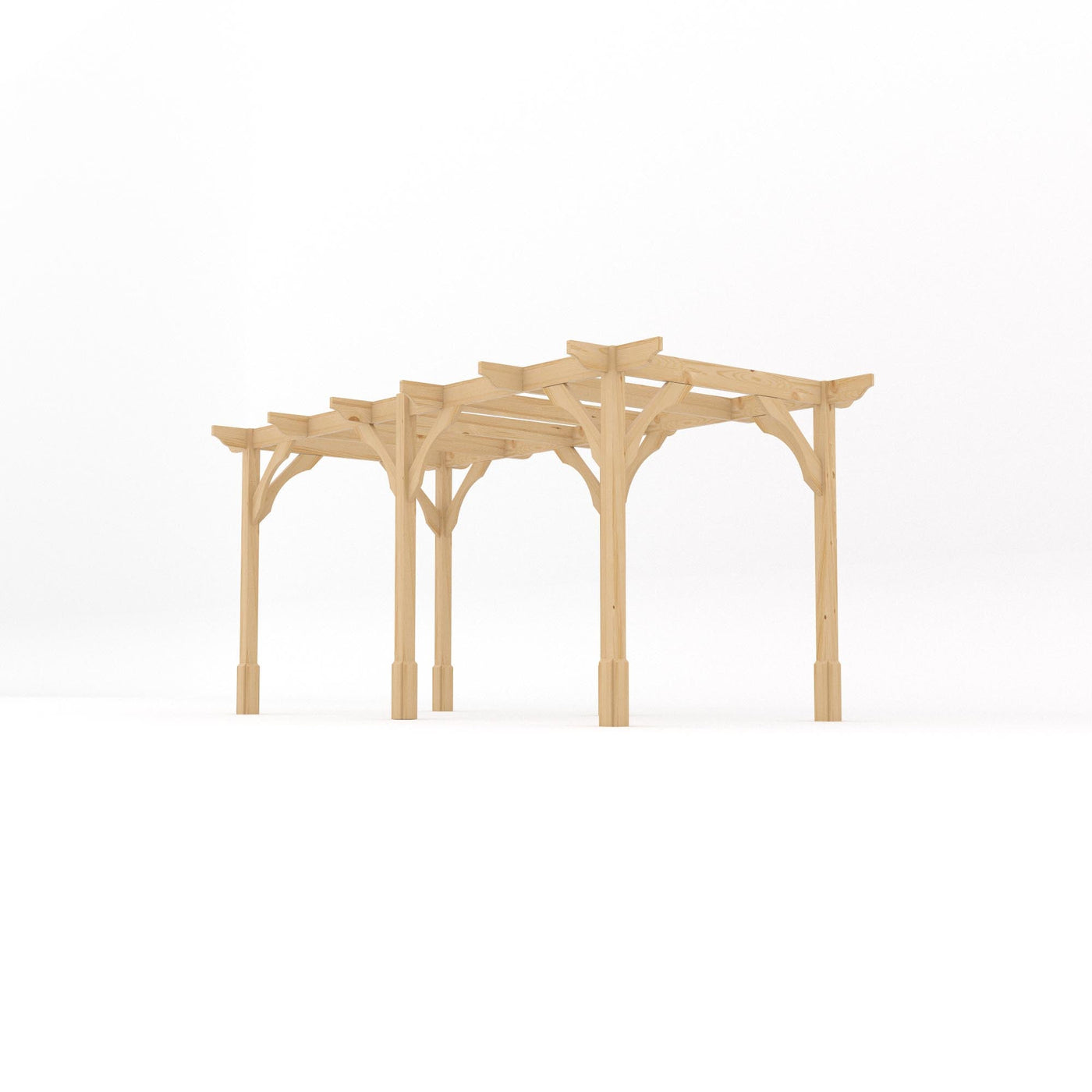 Freestanding Premium Pergola - Light Green - 3m Width x 4.8m Length - image 2