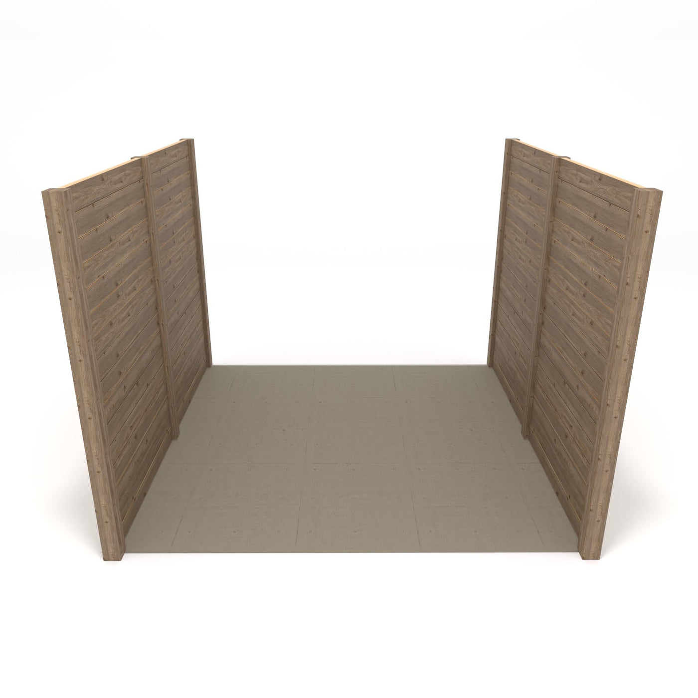Wall Mounted Premium Pergola - Rustic Brown - 2.4m Depth x 2.4m Length - image 9
