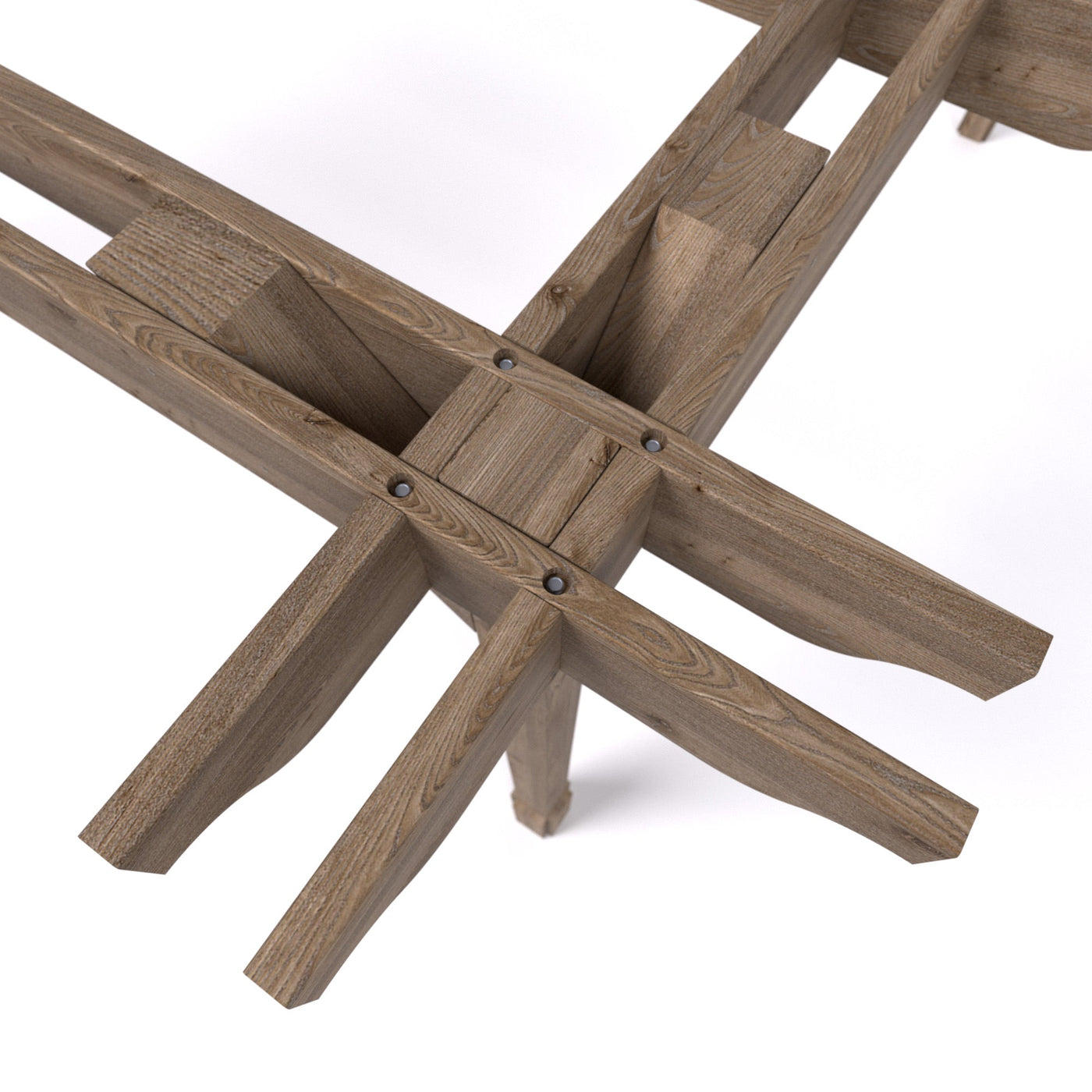 Wall Mounted Double Premium Pergola with Decking - Rustic Brown - 4.8m Depth x 4.8m Length - image 8