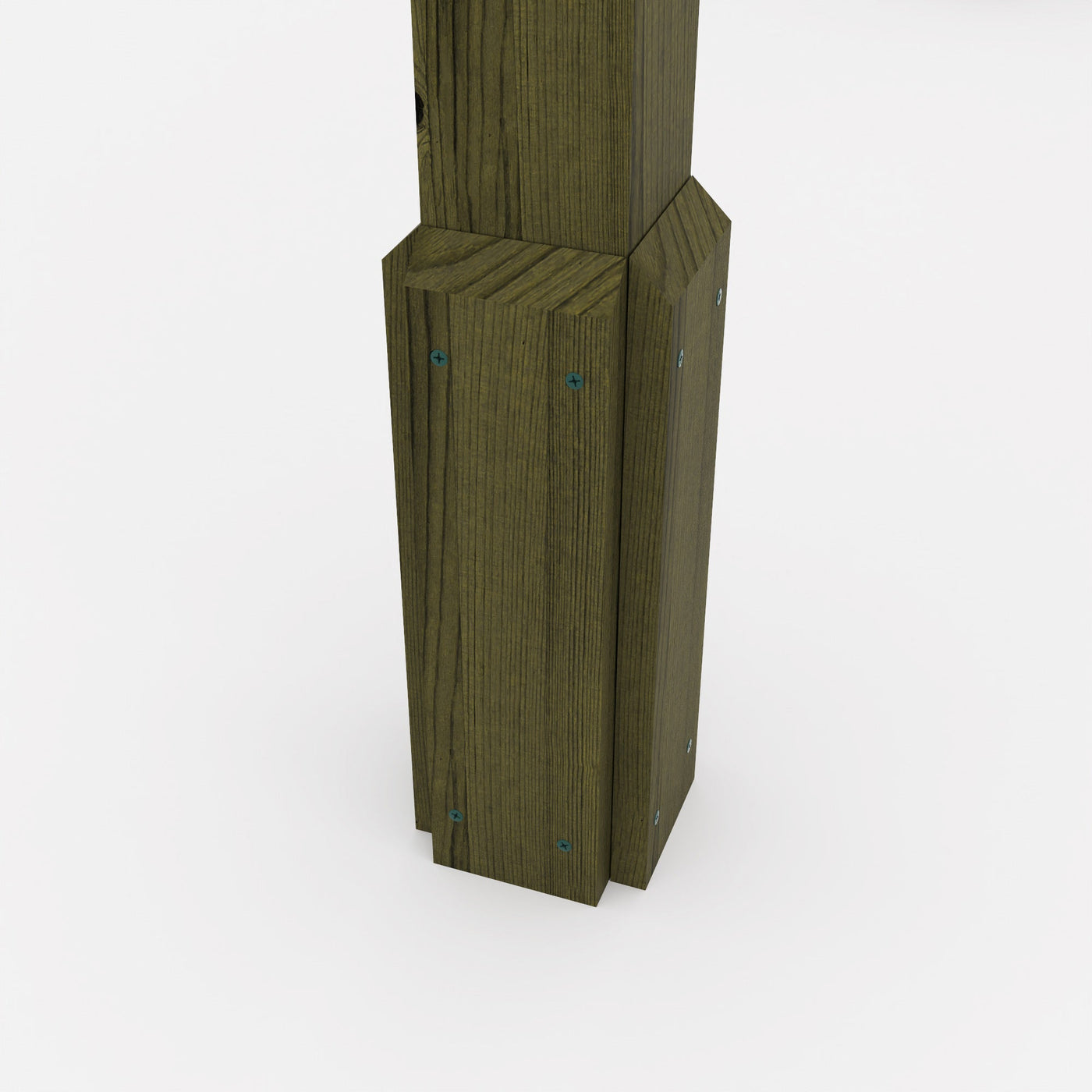 Freestanding Double Premium Pergola - Rustic Brown - 3m Width x 6.6m Length - image 7