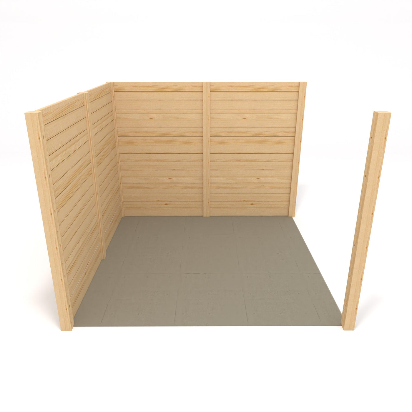Freestanding Box Pergola - Light Green - 2.4m Width x 5.4m Length - image 11