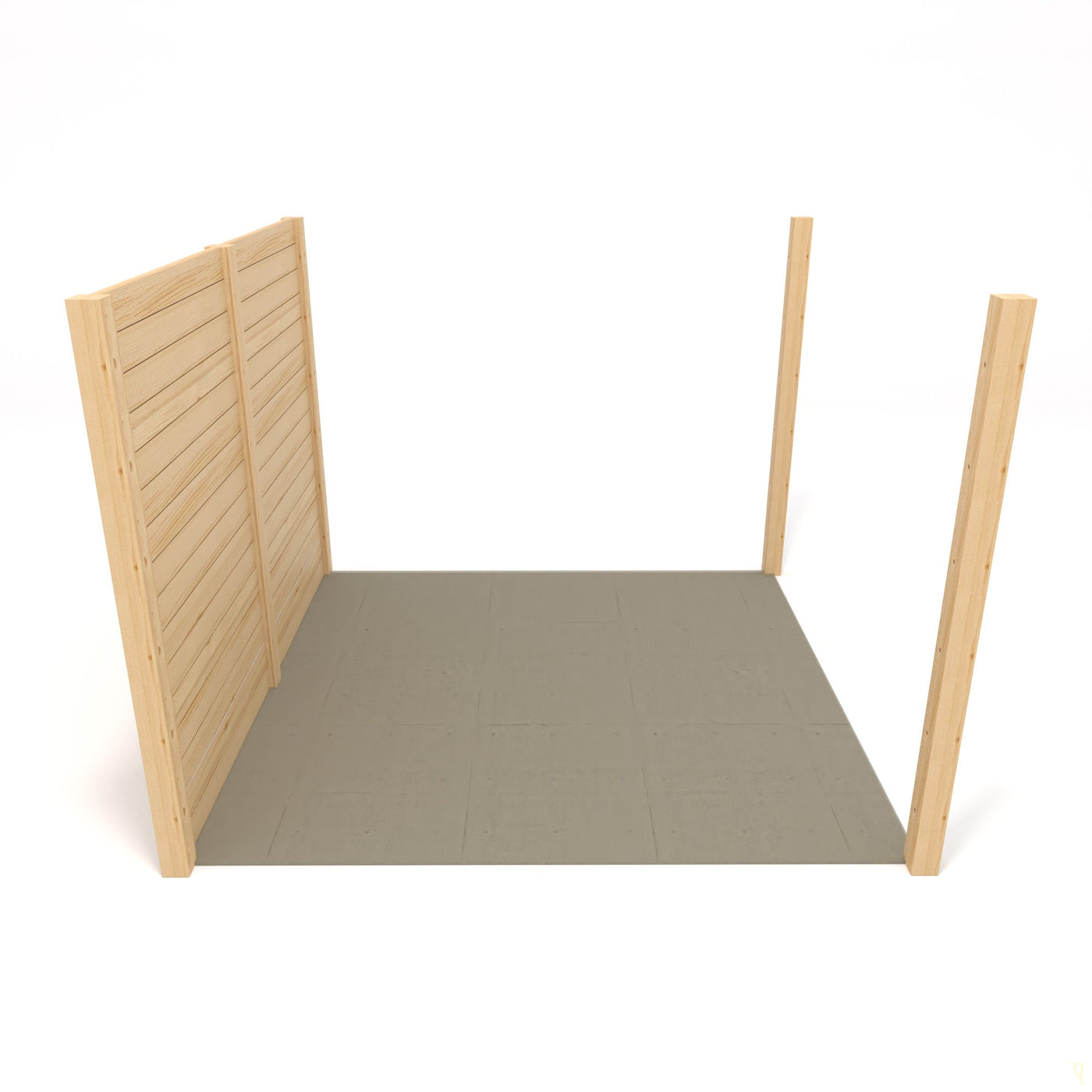 Freestanding Box Pergola - Light Green - 1.8m Width x 7.2m Length - image 14